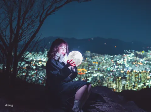 Busan Night Small Group Photo Tour｜Gamcheon Culture Village, Nuribaragi Observatory, Cheonghak Waterside Park, Hwangnyeongsan Mountain｜Korea