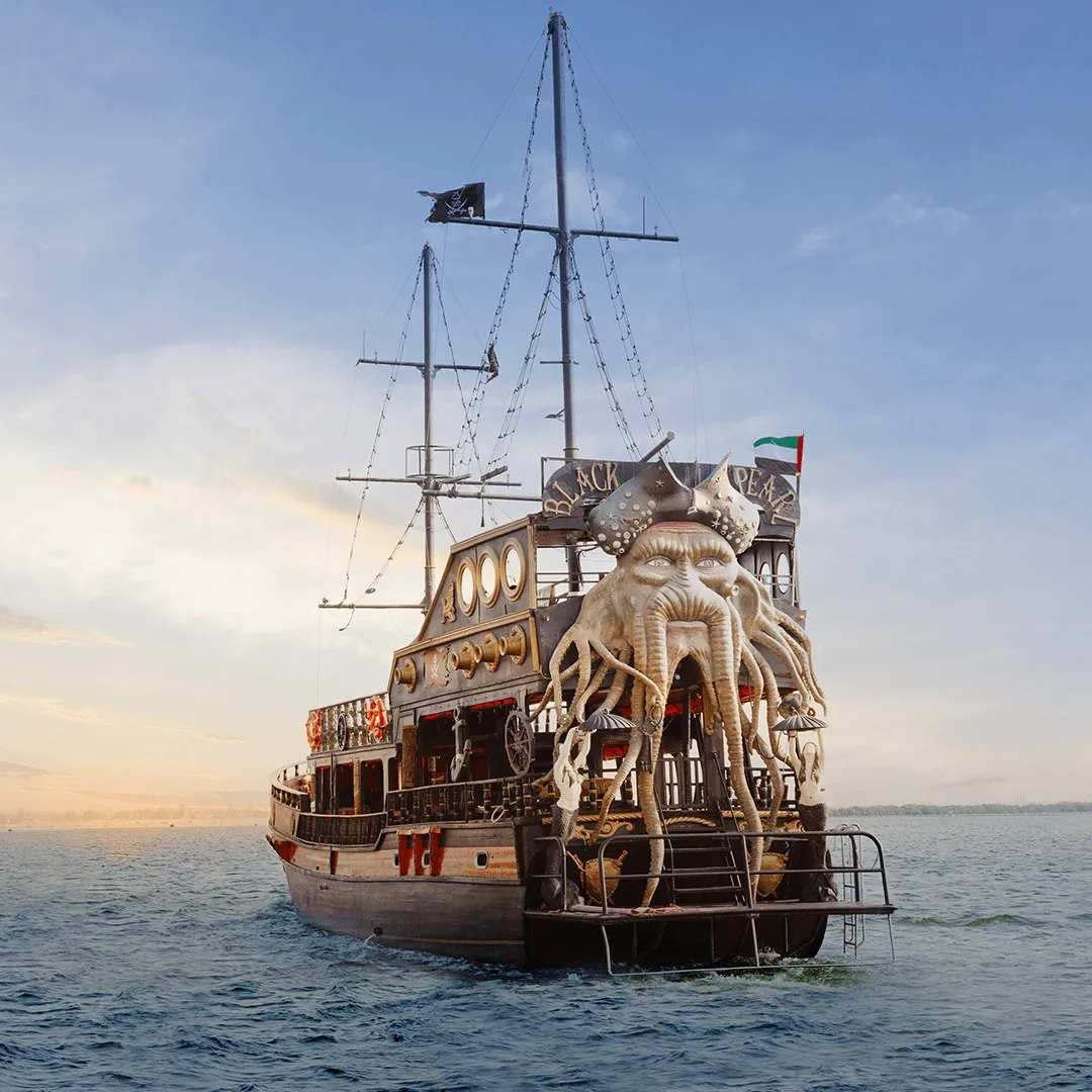 Dubai Creek Pirate Ship Cruise Adventure